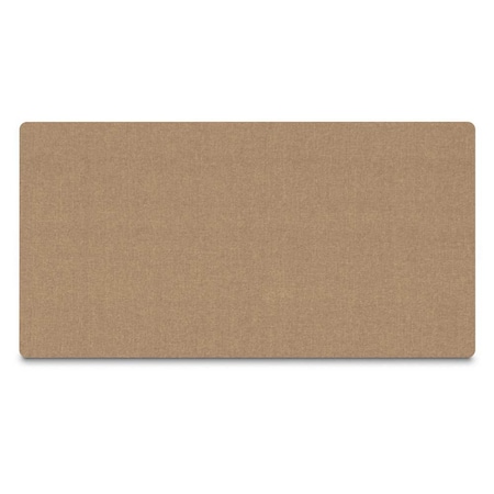 United Visual Products Corkboard, Brnz, Cork, 3 Door, 72 x 36" UV306-BRONZE-CORK